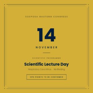 SOSPOSA Gauteng Congress 2026 — Scientific Lecture Day (Saturday 14 November)